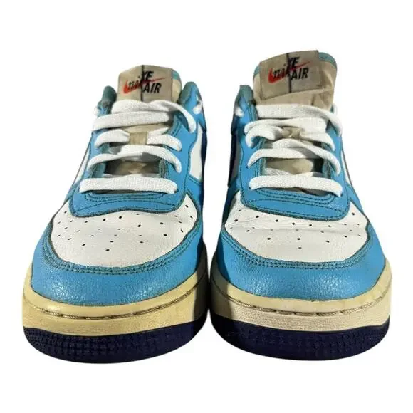 Nike Air Force 1 Photo University Blue Sneakers Size 6Y Women’s 8 DZ2660-100 - Picture 2 of 8